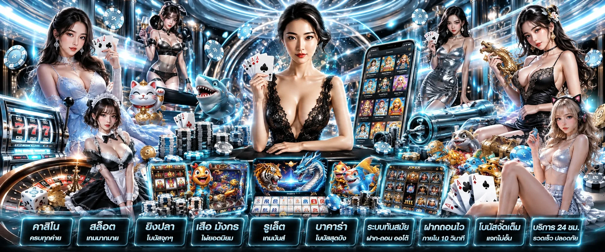 รวมเกมสล็อตเว็บตรง บาคาร่า และแทงบอลออนไลน์ในเว็บ GREAT168